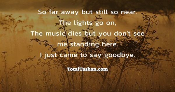 Staind so far away meaning